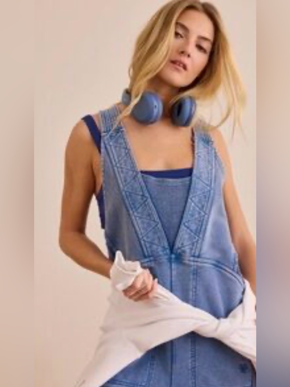 AS Revival Knit Short-all Romper size small #1329